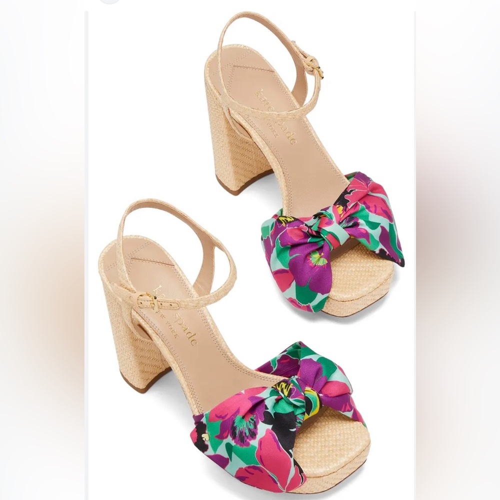 kate spade new york
Women's Lucie Orchid Bloom Platform Sandals Sz 7